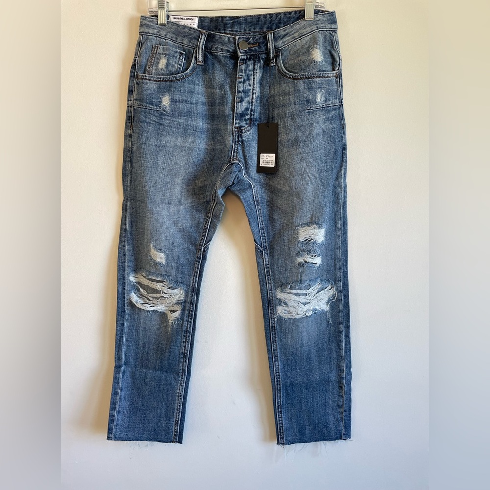 Man X One Tea Spoon Mr Whites Jeans Size 30R NWT